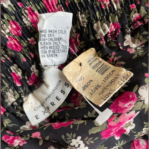 NWT 90’s Sheer HIGH Waisted Wide Leg Pants - Picture 6 of 6